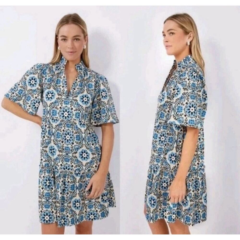 Tuckernuck Golden Medallion Crawford Dress Size Medium - Picture 4 of 10